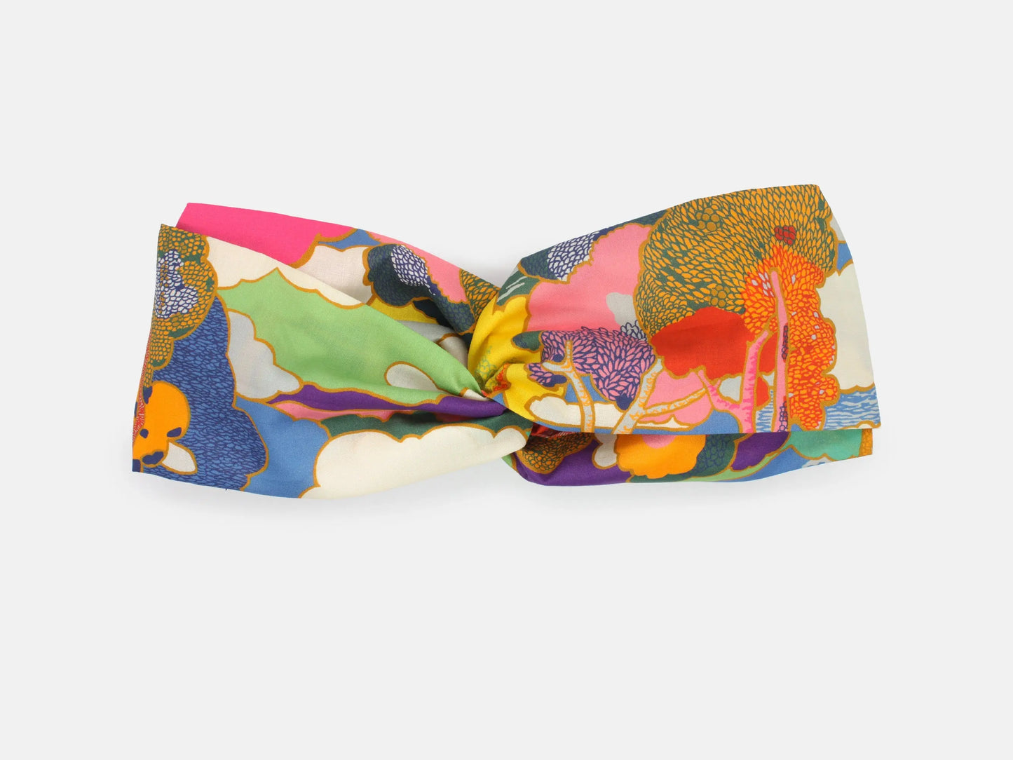 Twist Headband - Liberty Prospect Road A Print Holme & Moss
