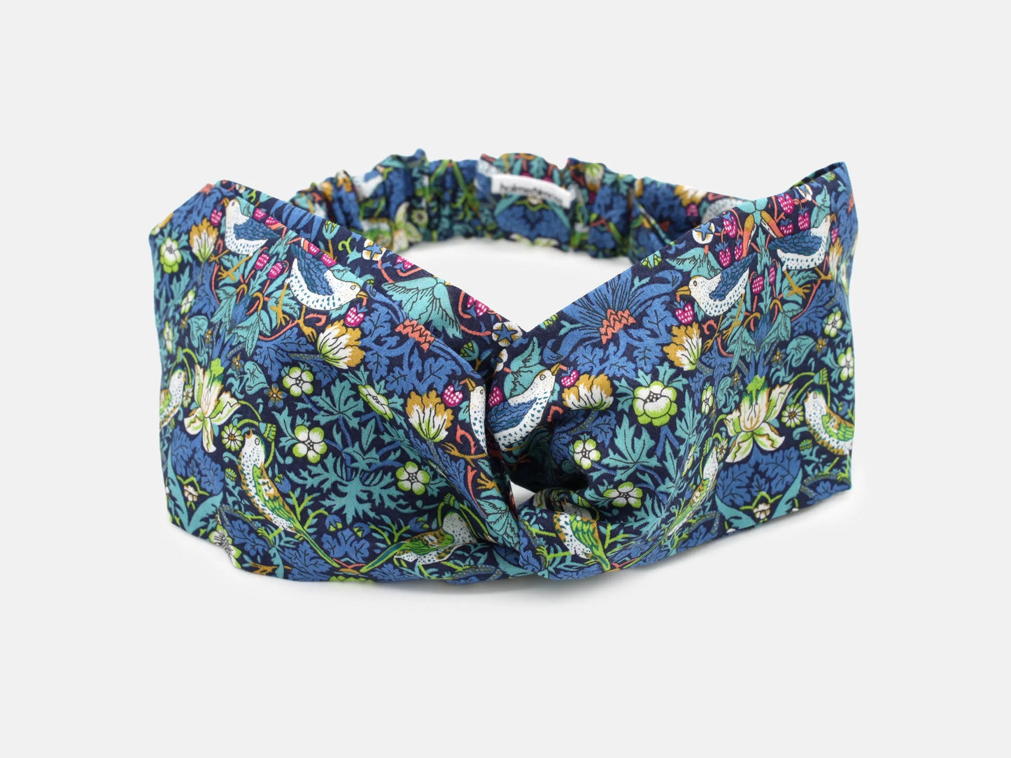 Twist Headband - Liberty Strawberry Thief J Print Holme & Moss