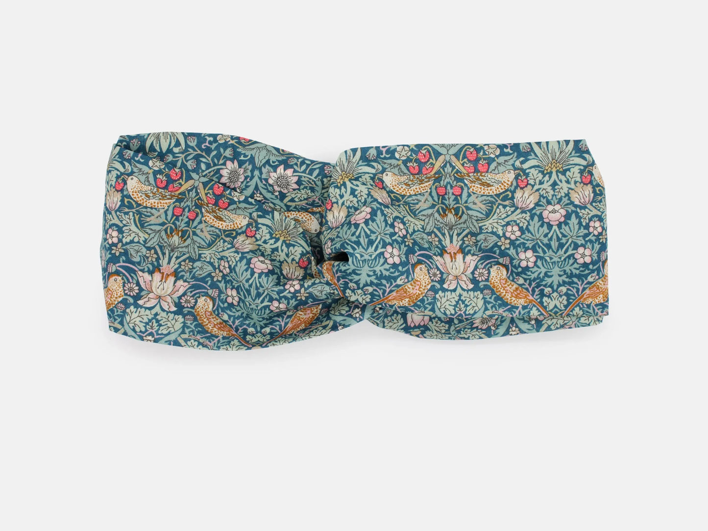 Twist Headband - Liberty Strawberry Thief P Print Holme & Moss