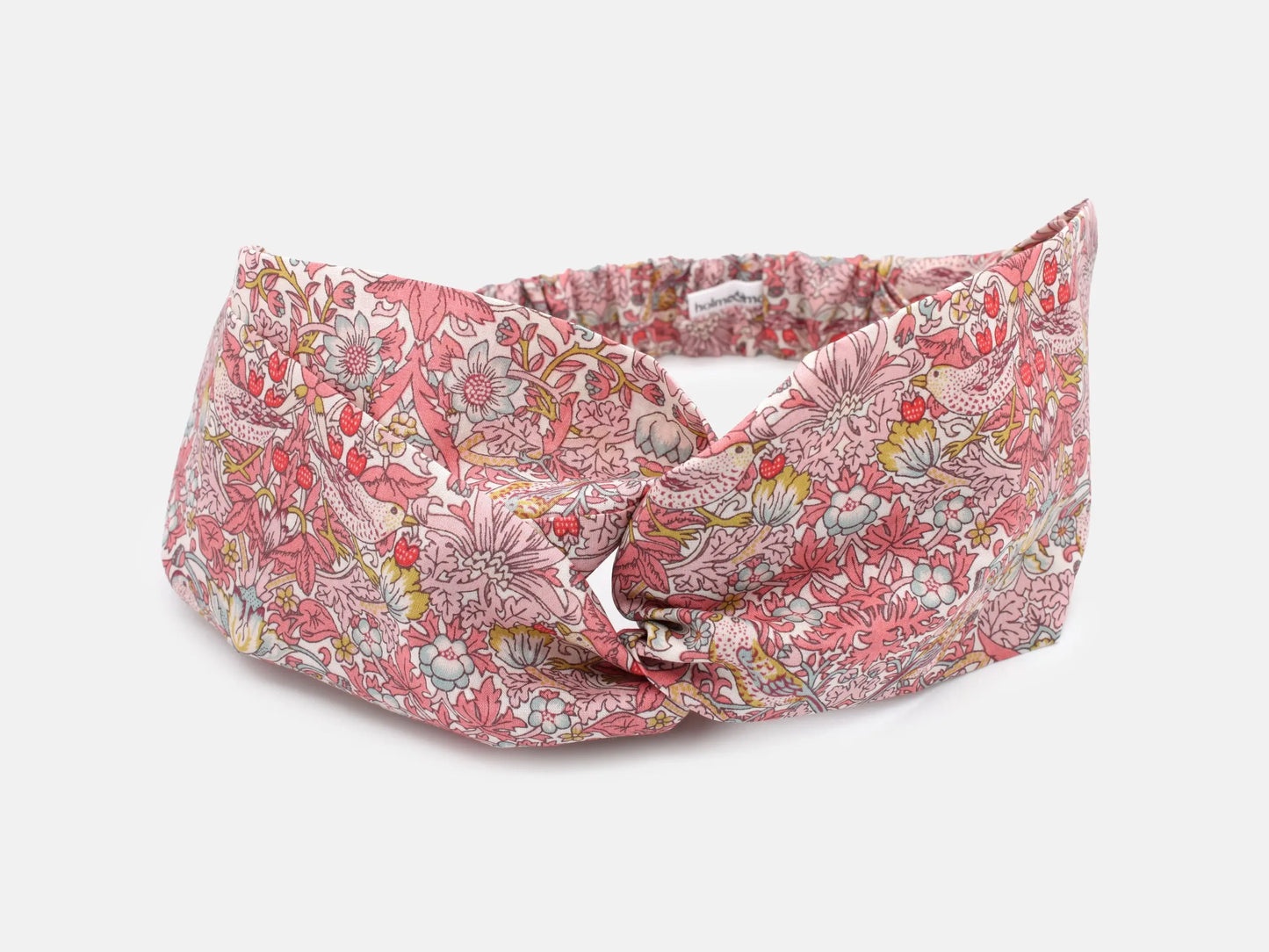 Twist Headband - Liberty Strawberry Thief Spring C Print Holme & Moss