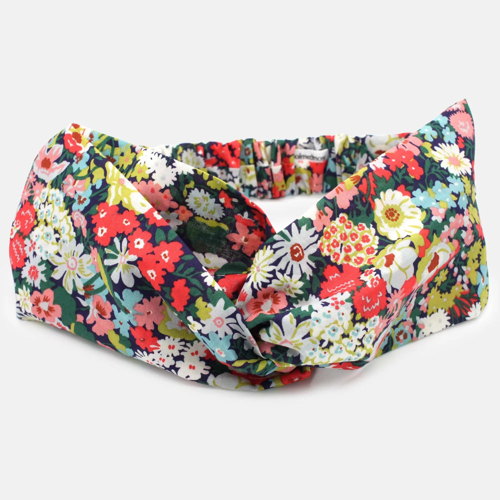 Twist Headband - Liberty Thorpe C Print Holme & Moss