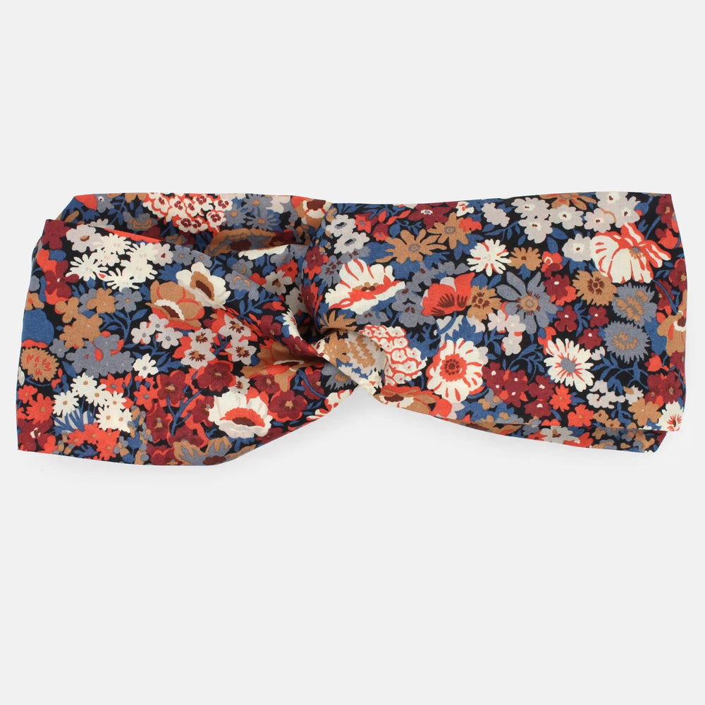 Twist Headband - Liberty Thorpe L Print Holme & Moss