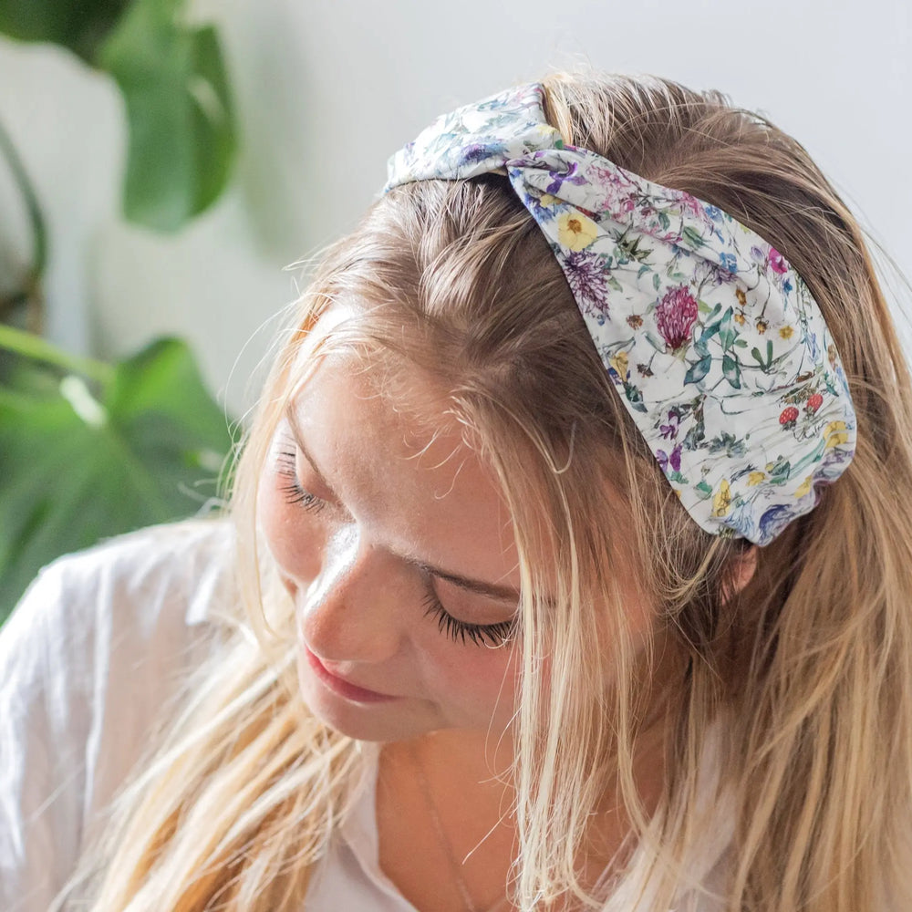 Twist Headband - Liberty Wild Flowers Print Holme & Moss