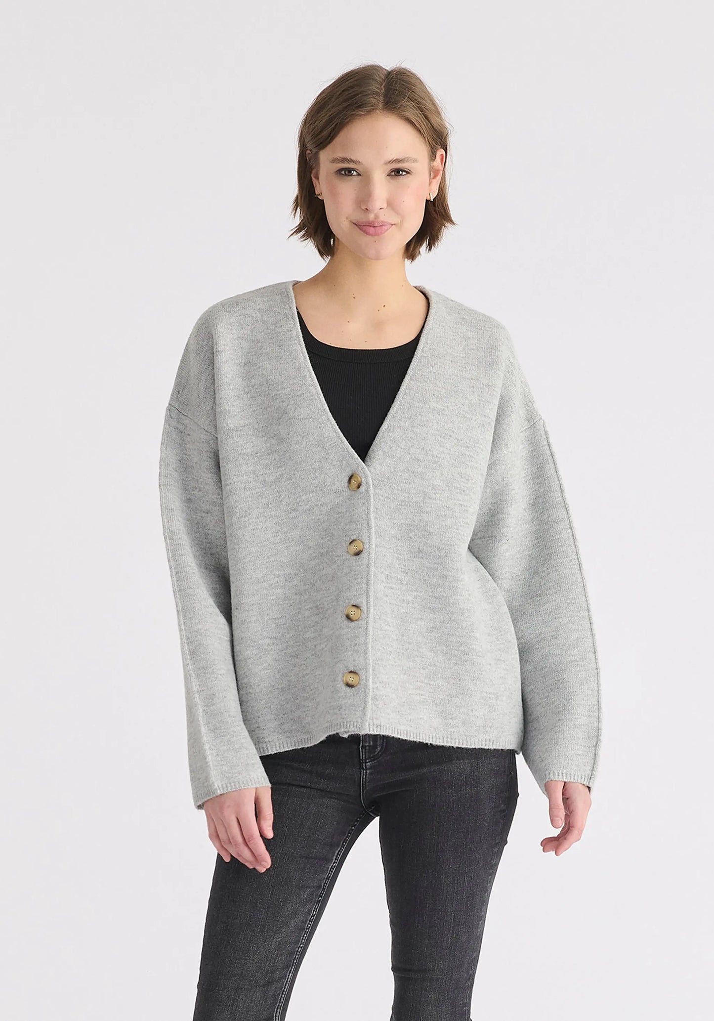 Two-Tone Cardigan Paisie