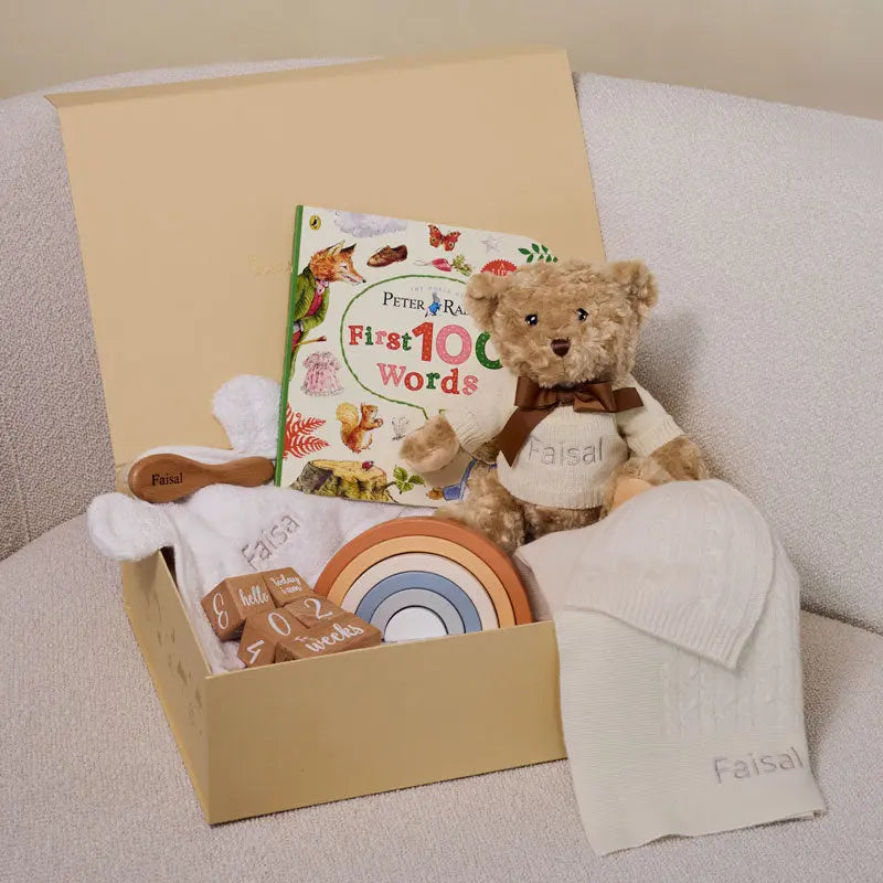 ULTIMATE LUXURY CASHMERE GIFT SET - IVORY The Baby Gifting Company