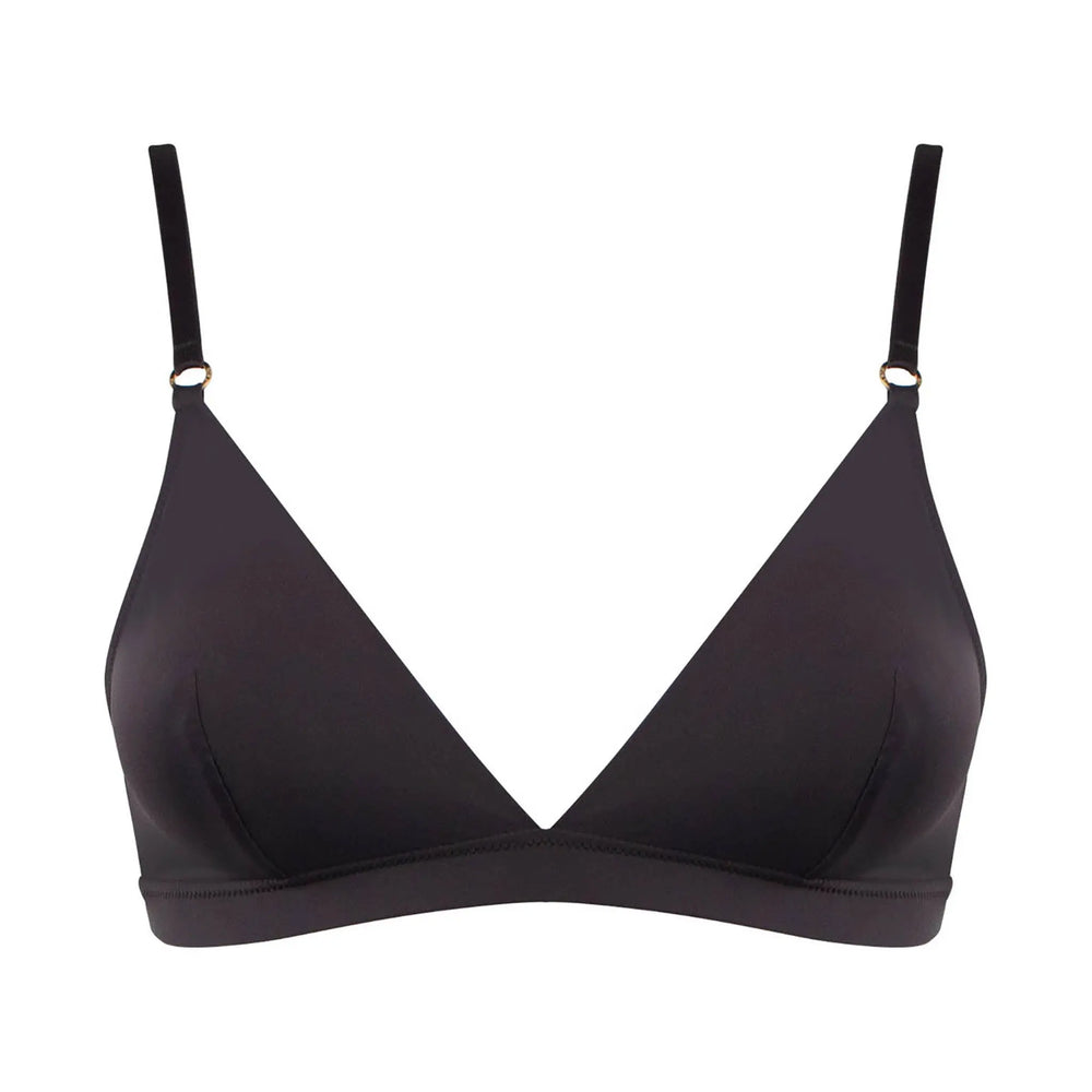 ULTRA Soft Triangle Bralette Black NOKAYA