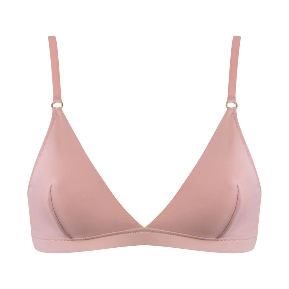 ULTRA Soft Triangle Bralette Nude NOKAYA