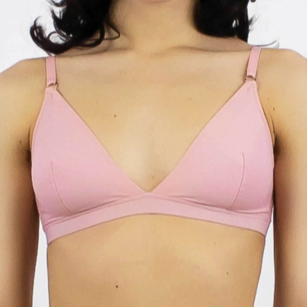 ULTRA Soft Triangle Bralette Nude NOKAYA