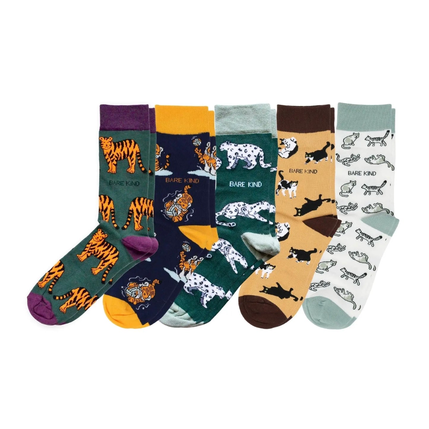 Ultimate Cat Bamboo Sock Set Bare Kind