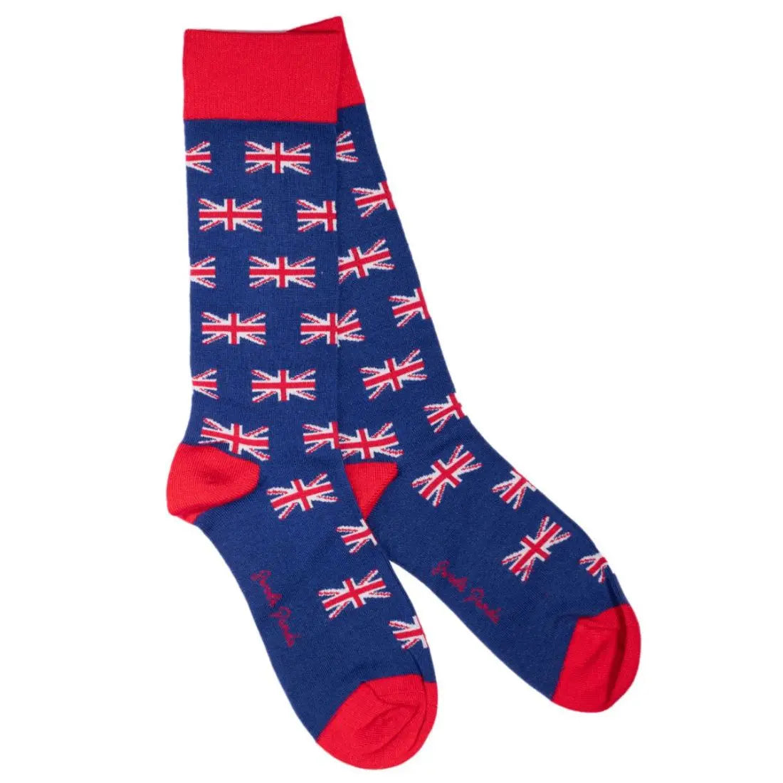 Union Jack Bamboo Socks Swole Panda