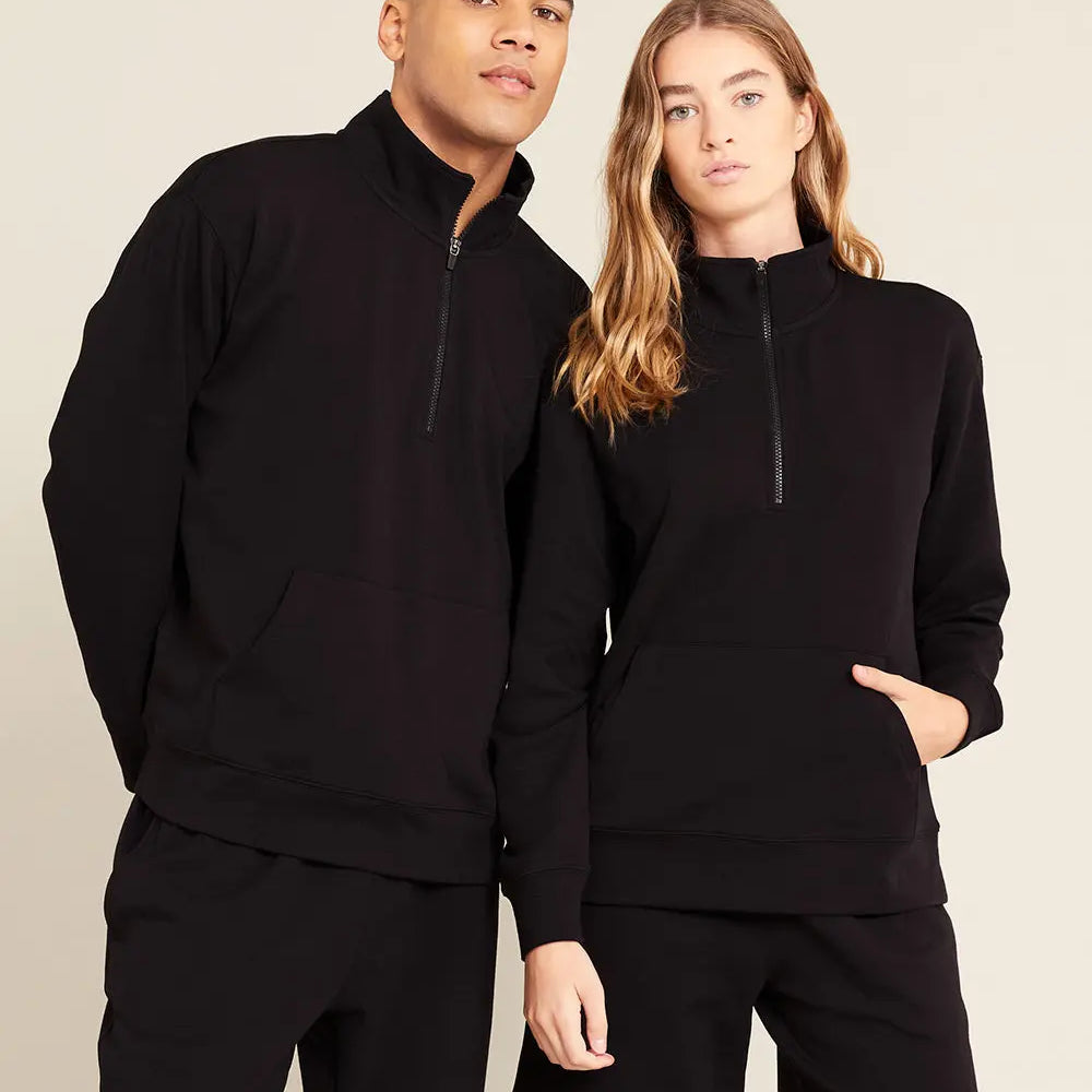 Unisex Quarter Zip Sweater Boody