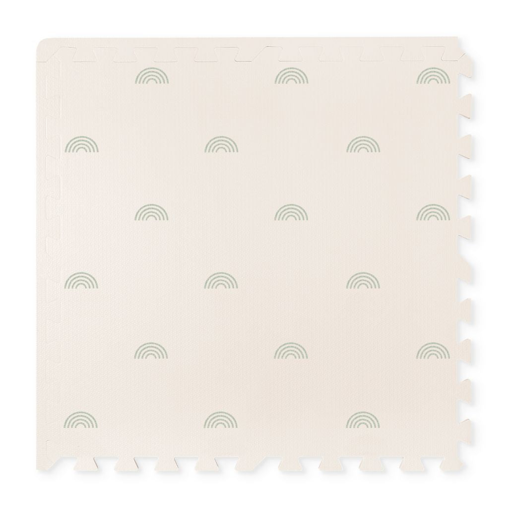 Rainbow Playmat Set in Sage gus + beau
