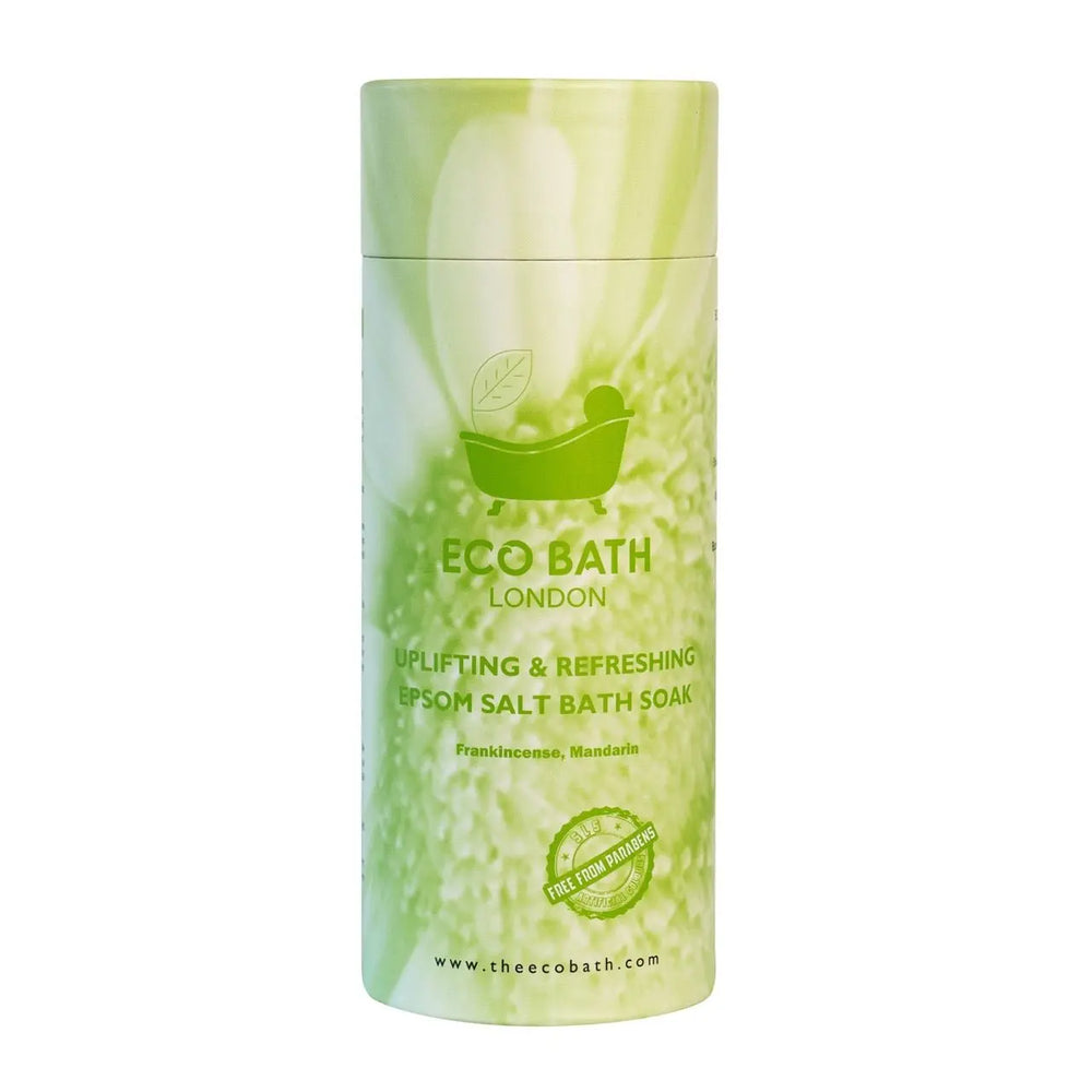 Uplifting and Refreshing Epsom Salt Bath Soak - Tube Eco Bath London