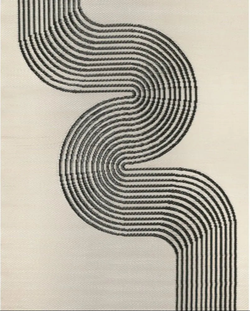 Urban Outdoor Rug Black & Beige | 1010 The Rugs