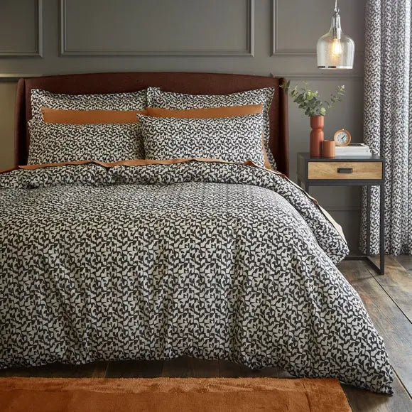 Valter Mino Geometric Duvet Cover & Pillowcase Set Dunelm