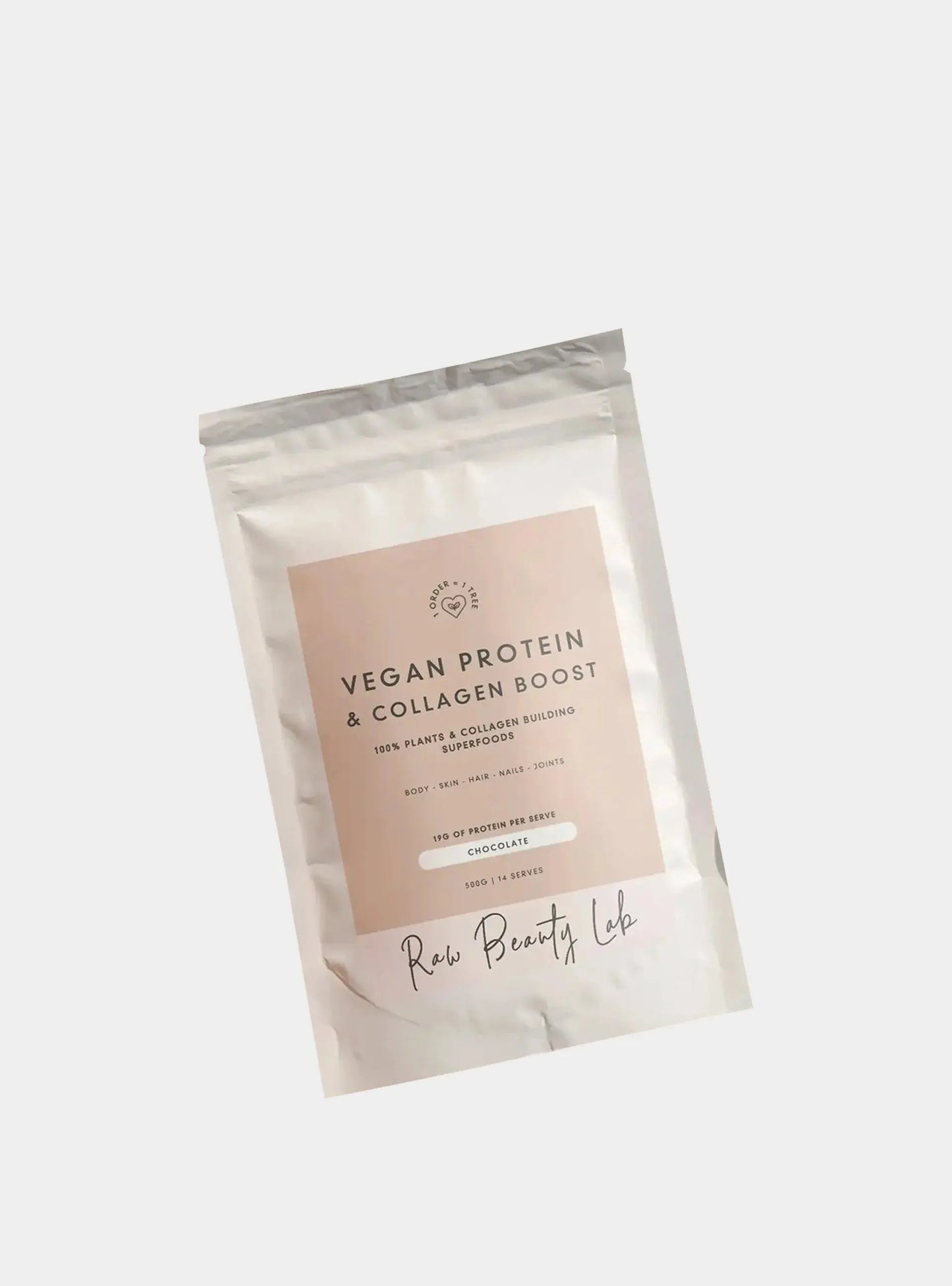 Vegan Protein & Collagen Builder Raw Beauty Lab