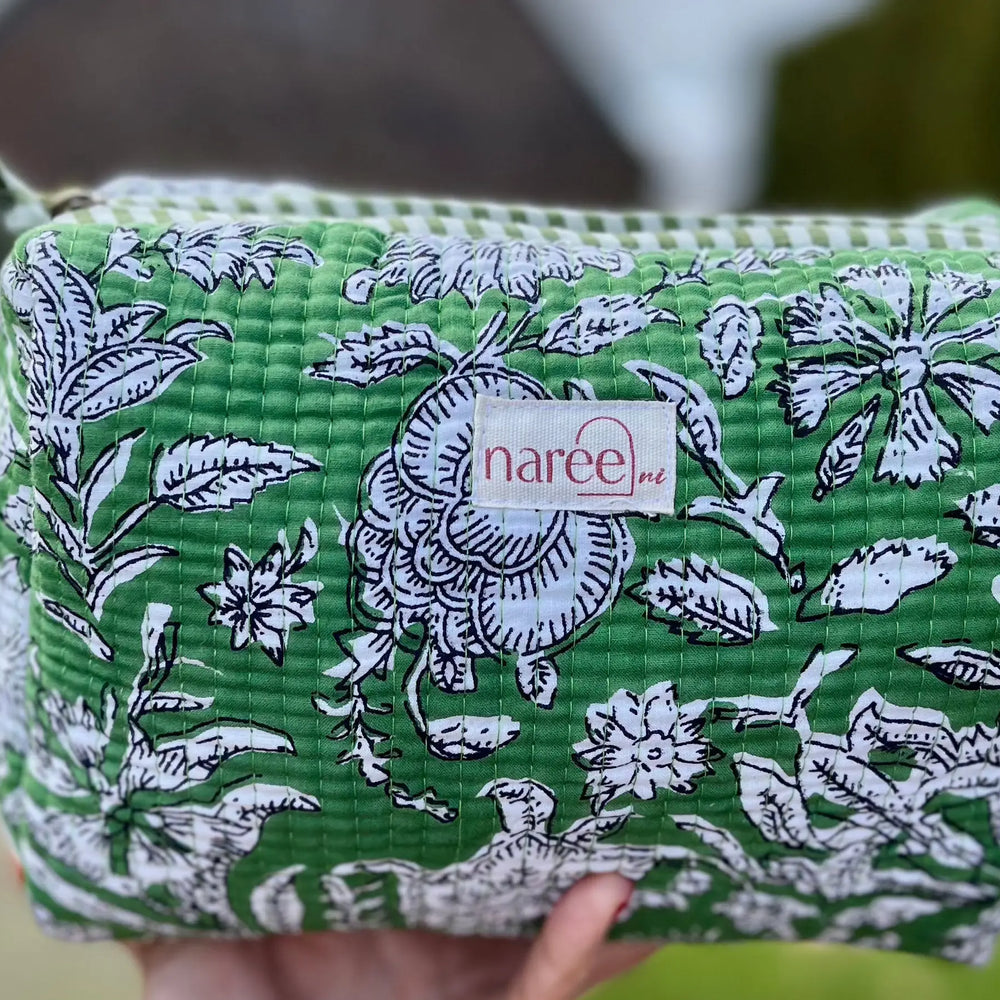 Verde Make Up Pouch Naree Clothing