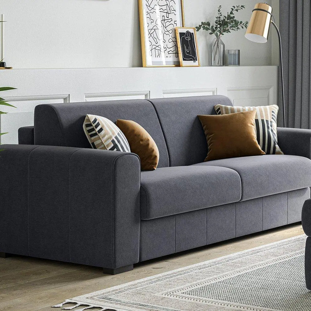 Verona 3-Seater Pull-Out Sofa Bed - Grey Dreams