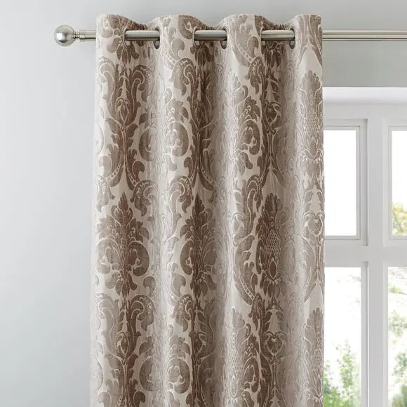 Versailles Eyelet Curtains Dunelm