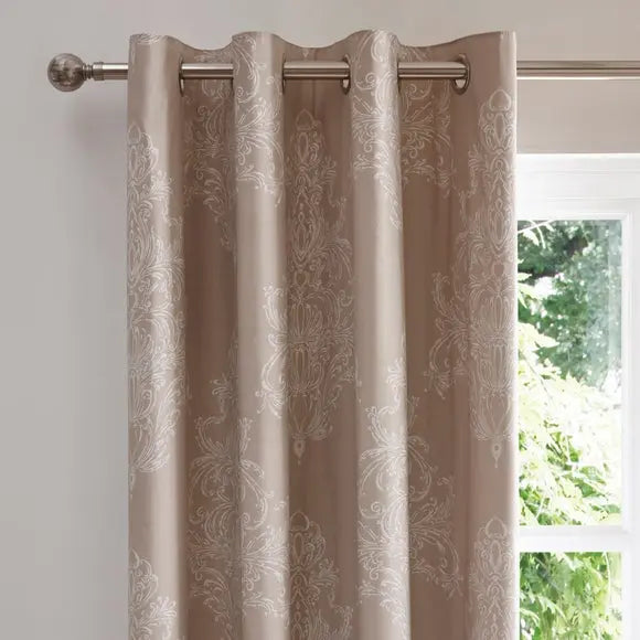 Versailles Thermal Eyelet Curtains Dunelm