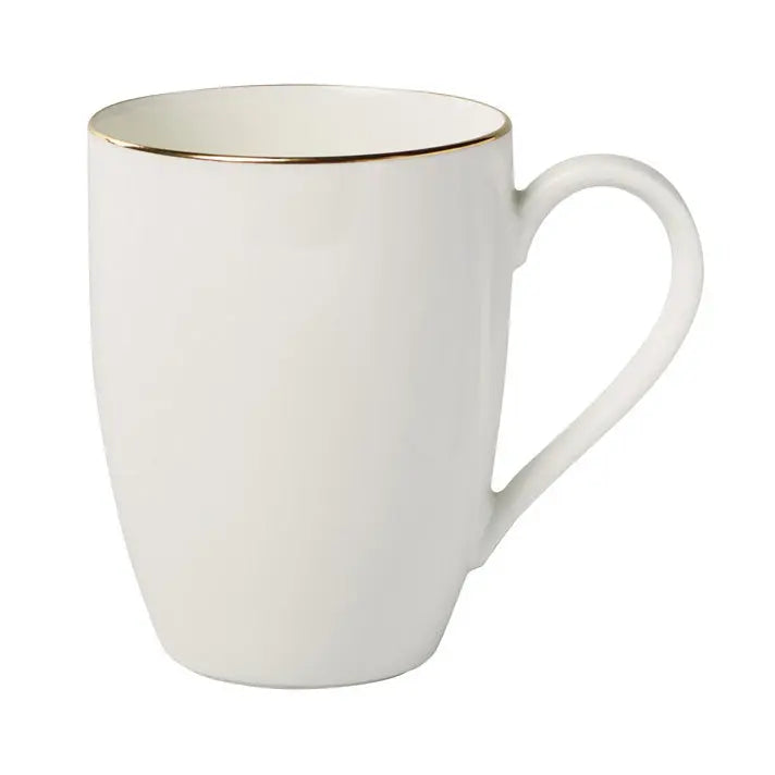 Villeroy & Boch Anmut Gold Mug 35 Cl White Villeroy & Boch