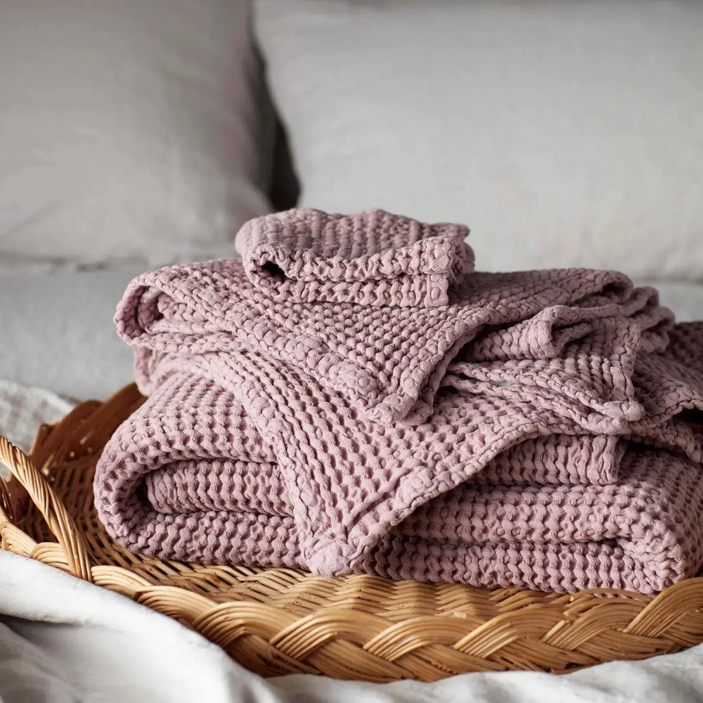 100% Cotton Waffle Towels The Secret Linen Store