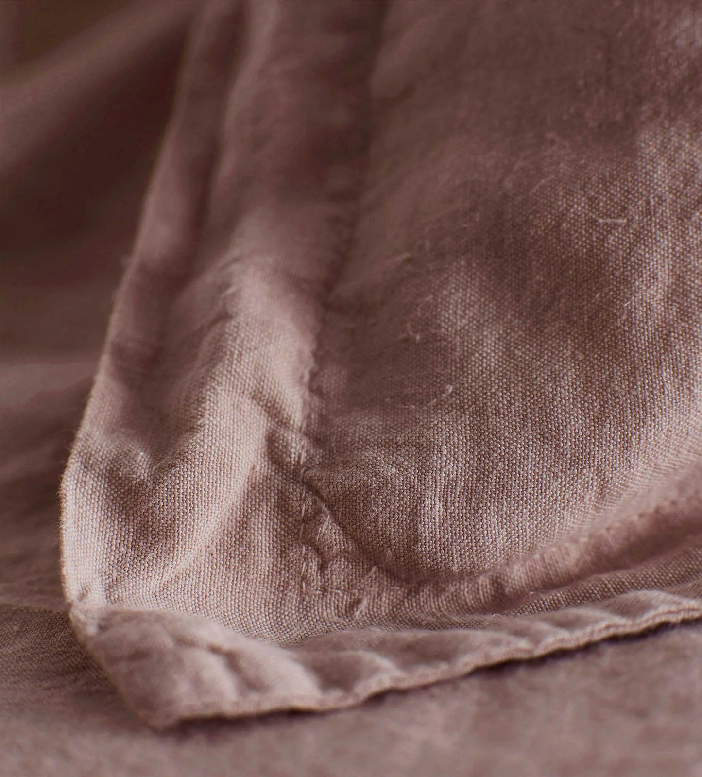 Vintage Rose 100% Linen Oxford Pillowcase The Secret Linen Store