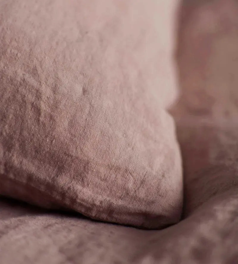 Vintage Rose Linen Duvet Cover The Secret Linen Store