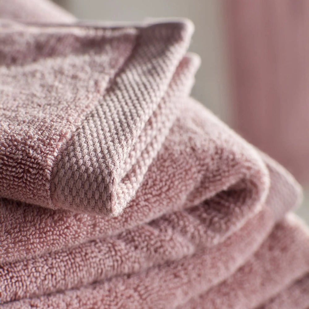 Vintage Rose Luxury Organic 100% Cotton Towels The Secret Linen Store