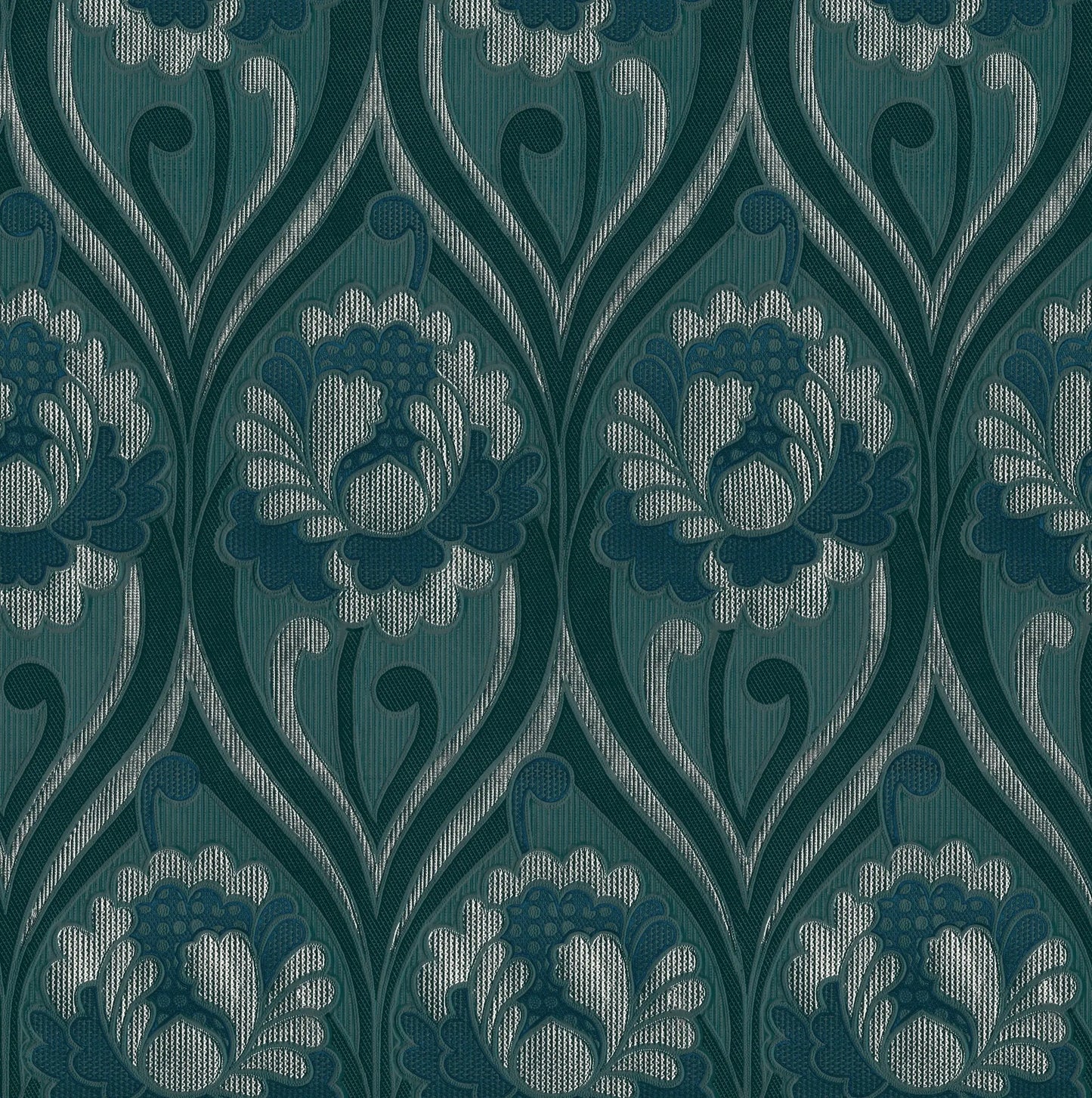 Vintage floral Damask Wallpaper Sharon Jane