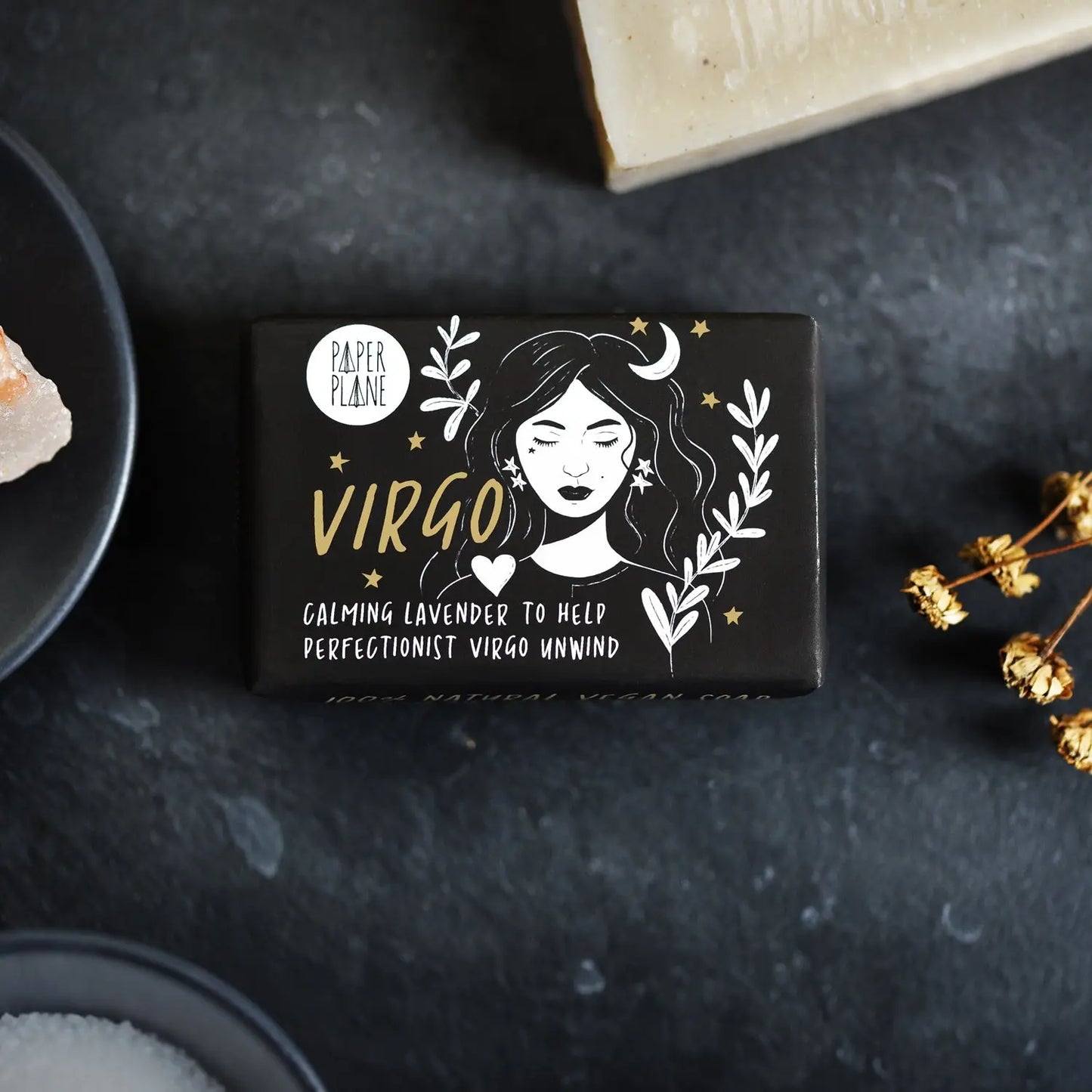 Virgo Star Sign Zodiac Bar - Natural and Vegan Horoscope Soap Paper Plane