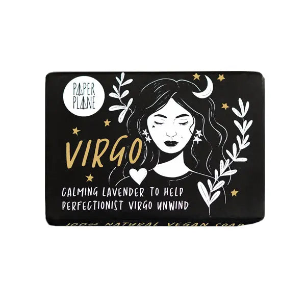 Virgo Star Sign Zodiac Bar - Natural and Vegan Horoscope Soap Paper Plane