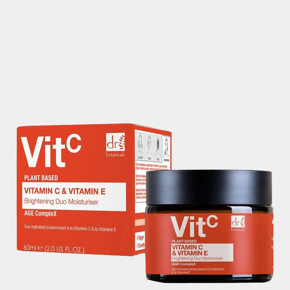 Vitamin C 1% & Vitamin E Brightening Duo Moisturiser 60ml Dr Botanicals