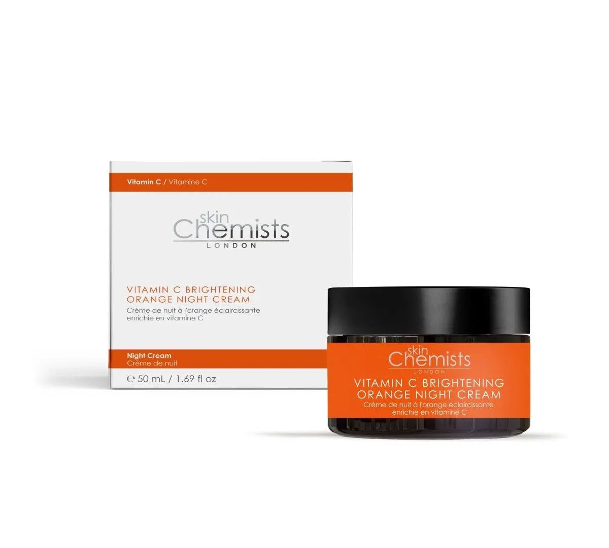 Vitamin C Brightening Orange Night Cream 50ml skinChemists