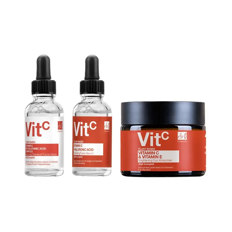 Vitamin C Duo Moisturiser + Facial Serum Dr Botanicals