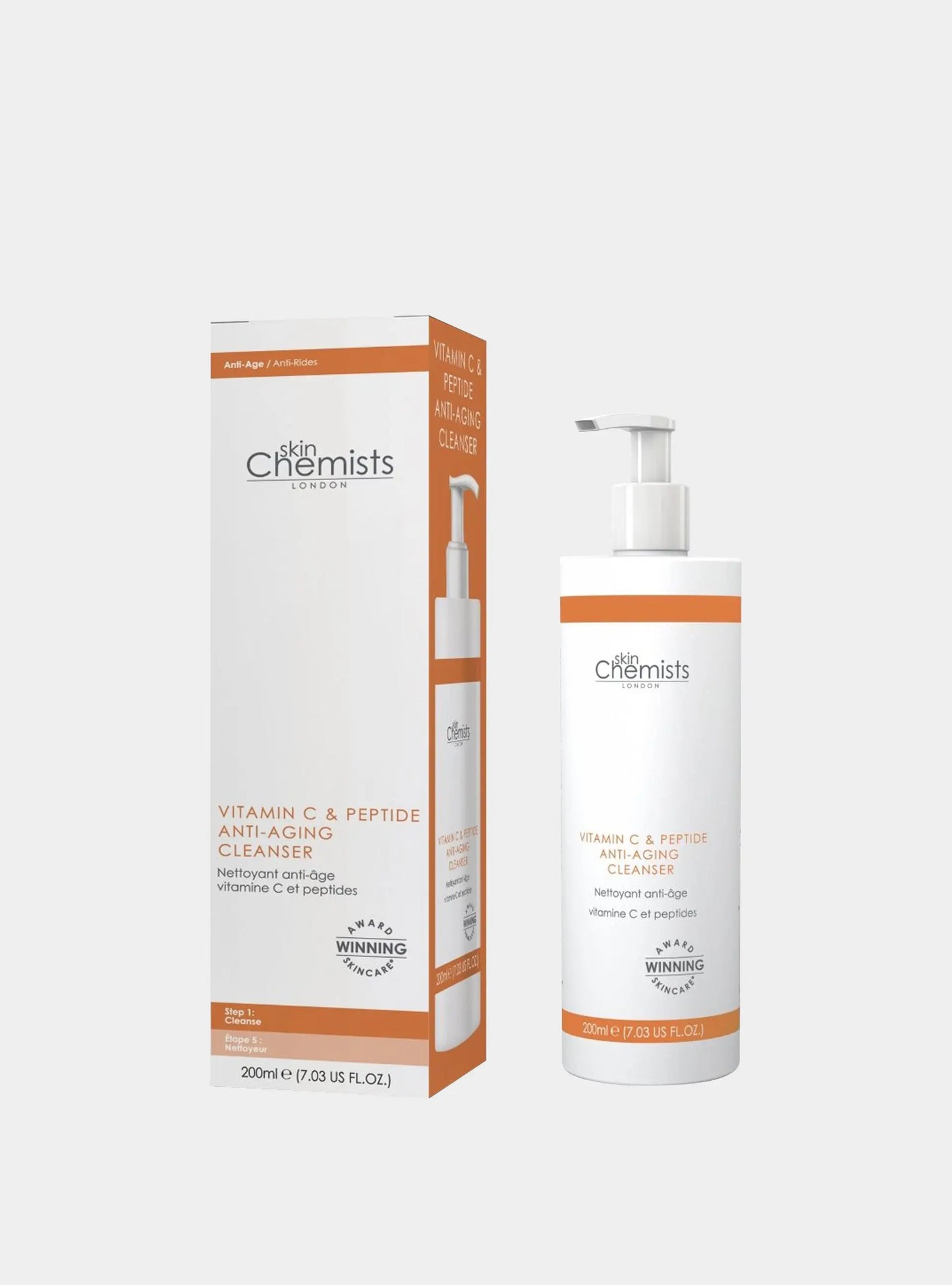 Vitamin C & Peptide Cleanser 200ml skinChemists