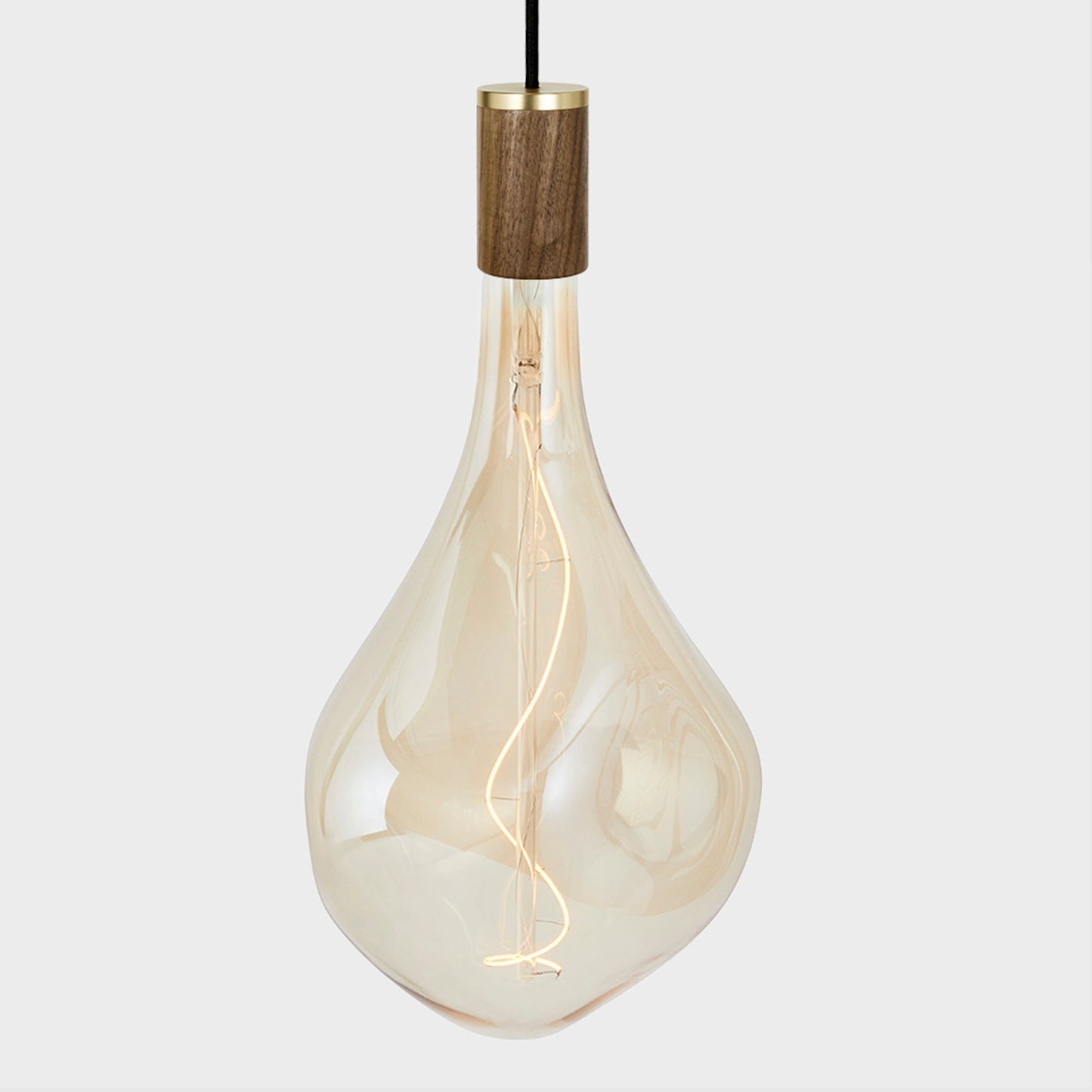 Voronoi III Pendant Light in Walnut Tala