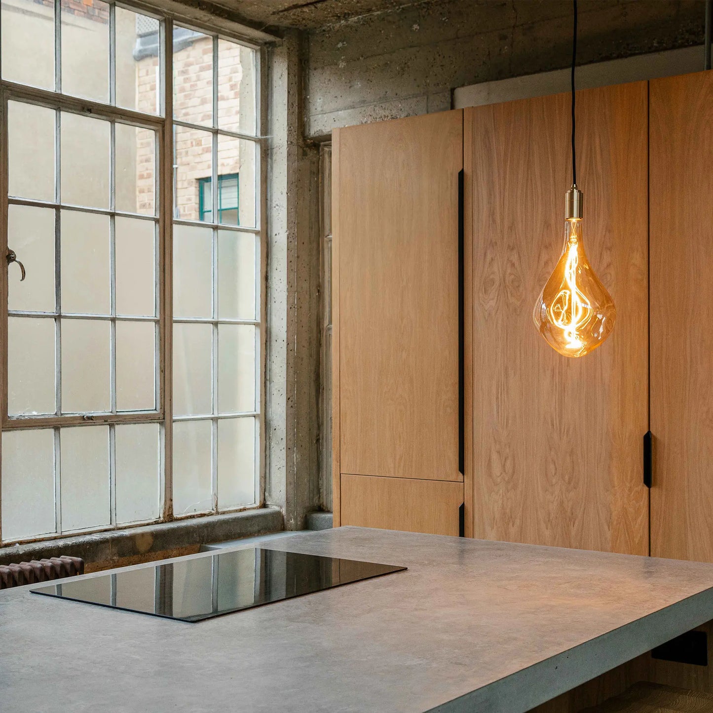 Voronoi III Pendant Light in Brass Tala