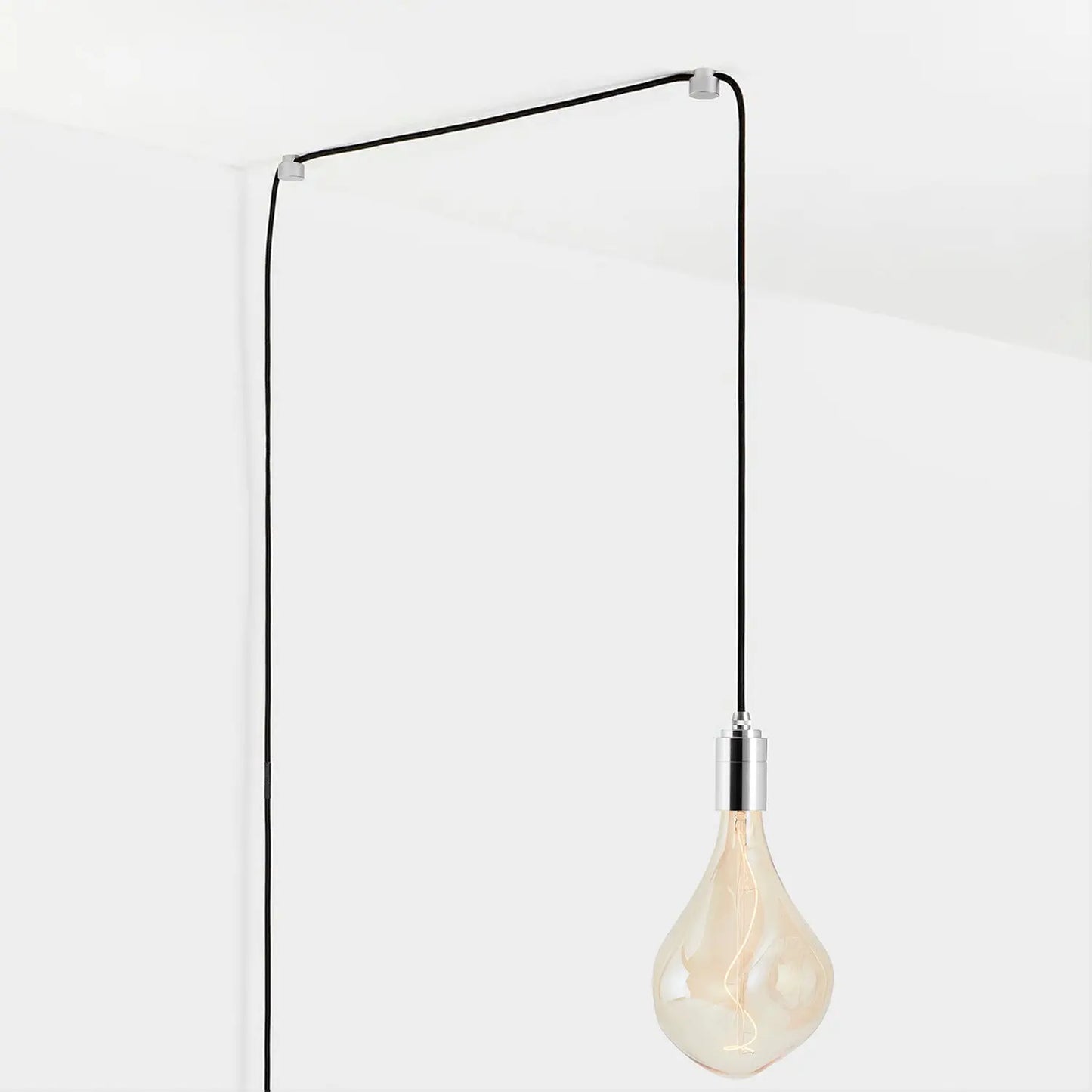 Voronoi III Plug-In Pendant Light in Stainless Steel Tala