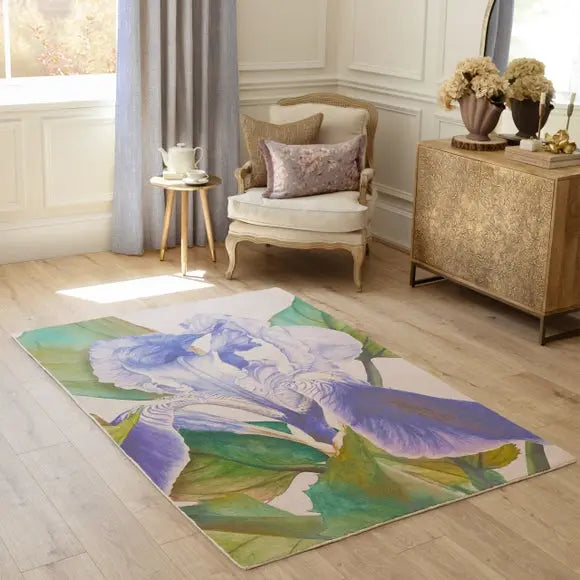 Voyage Maison Darwen Cornflower Rug Dunelm