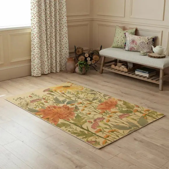 Voyage Maison Delamere Linen-Look Rug Dunelm
