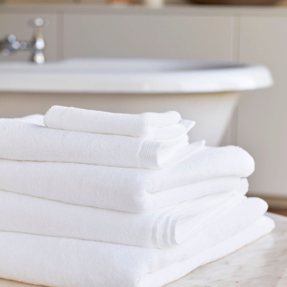 White Luxury Organic 100% Cotton Towels The Secret Linen Store