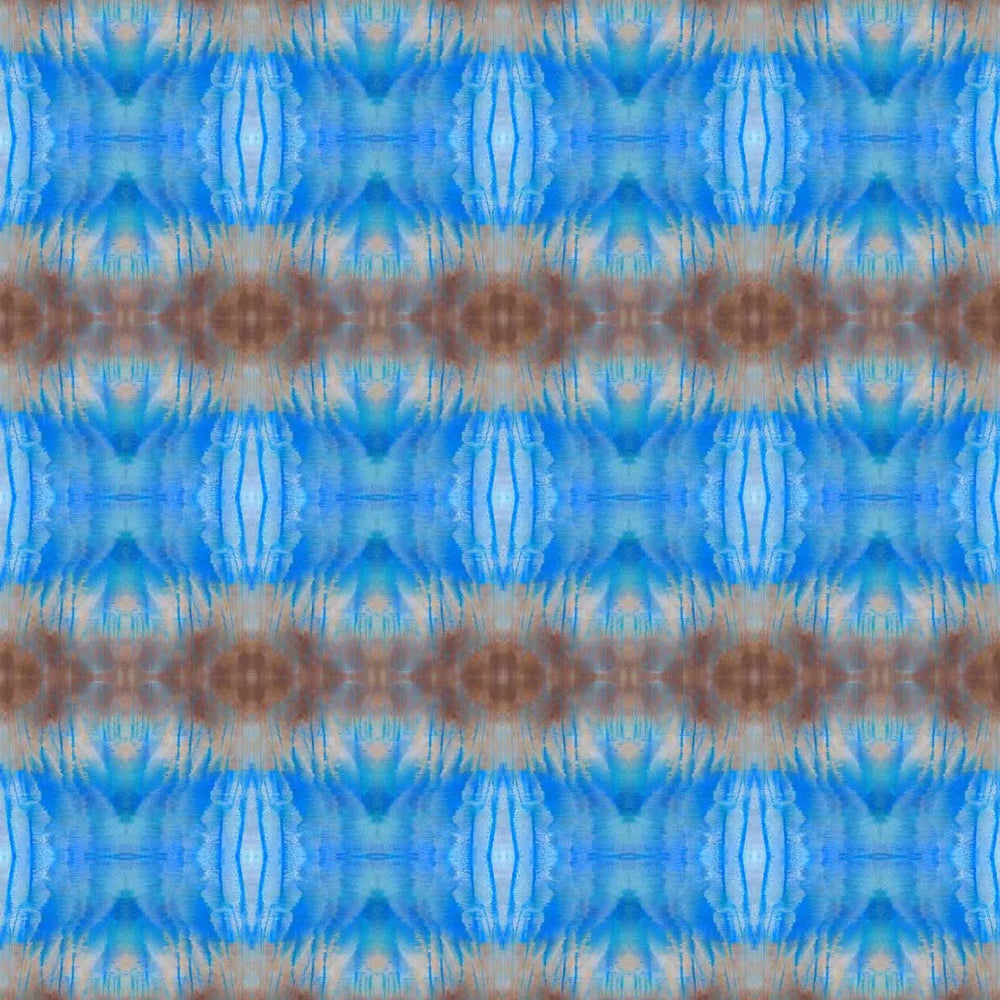 Wallpaper Blue Water Abstract - £37.50 per sq metre Long Studio Design