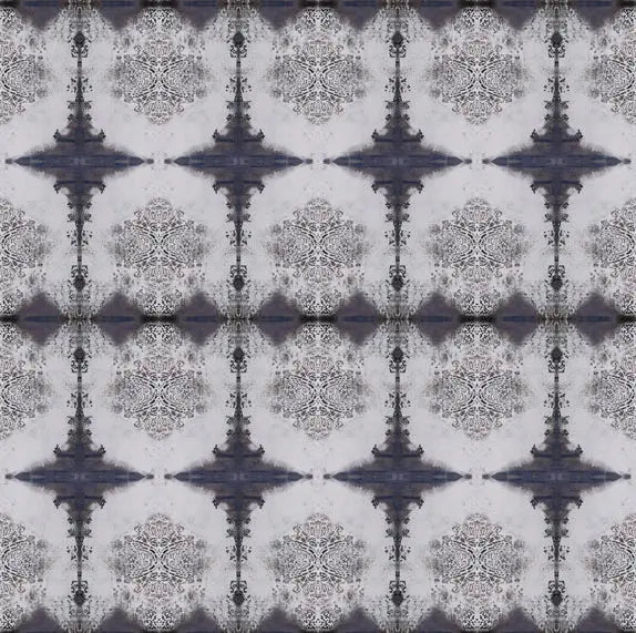 Wallpaper Burano White Purple - £37.50 per sq metre Long Studio Design