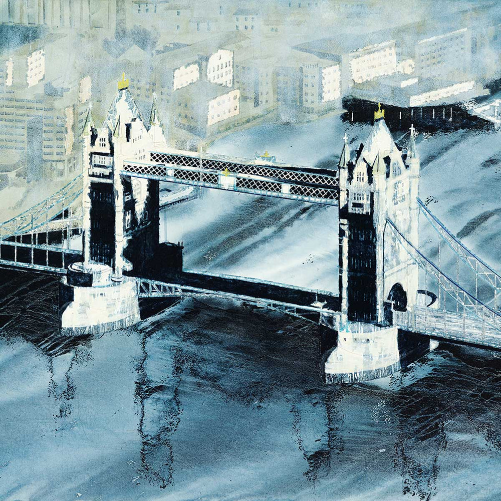 Wallpaper Mural of Tower Bridge London - £50 per sq metre. Long Studio Design