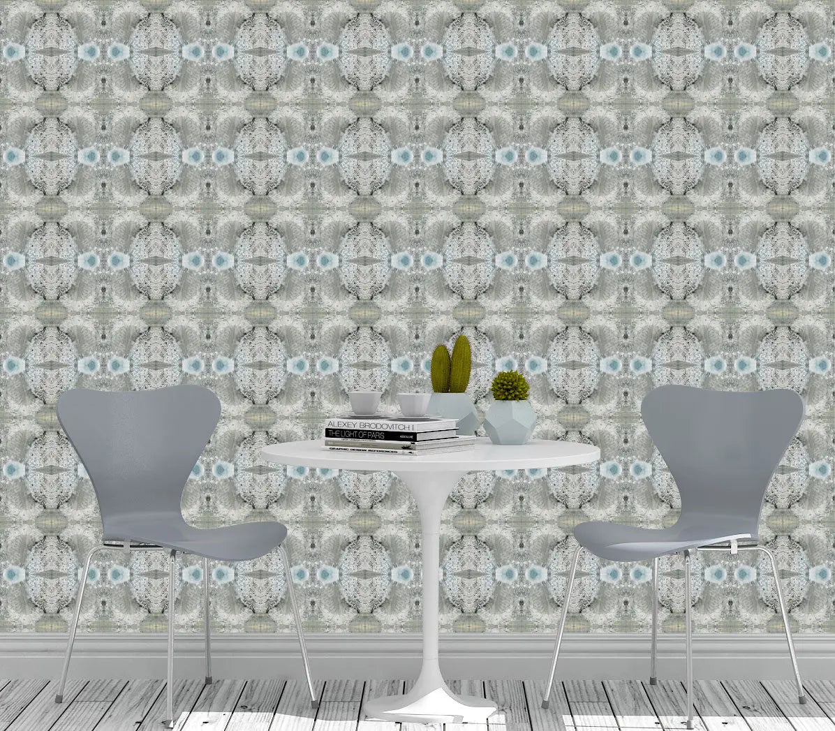 Wallpaper White Veil - £37.50 per sq metre Long Studio Design