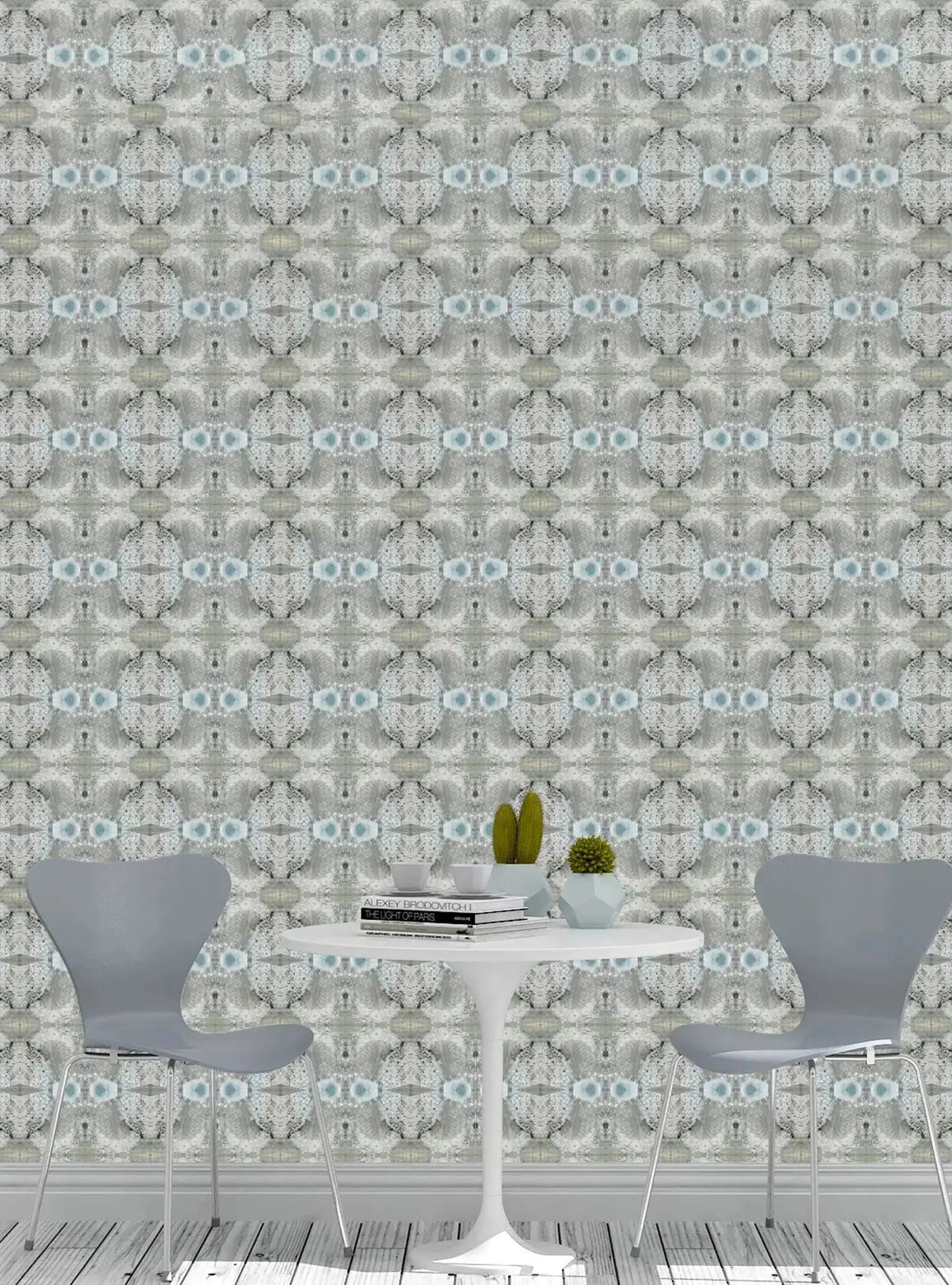 Wallpaper White Veil - £37.50 per sq metre Long Studio Design