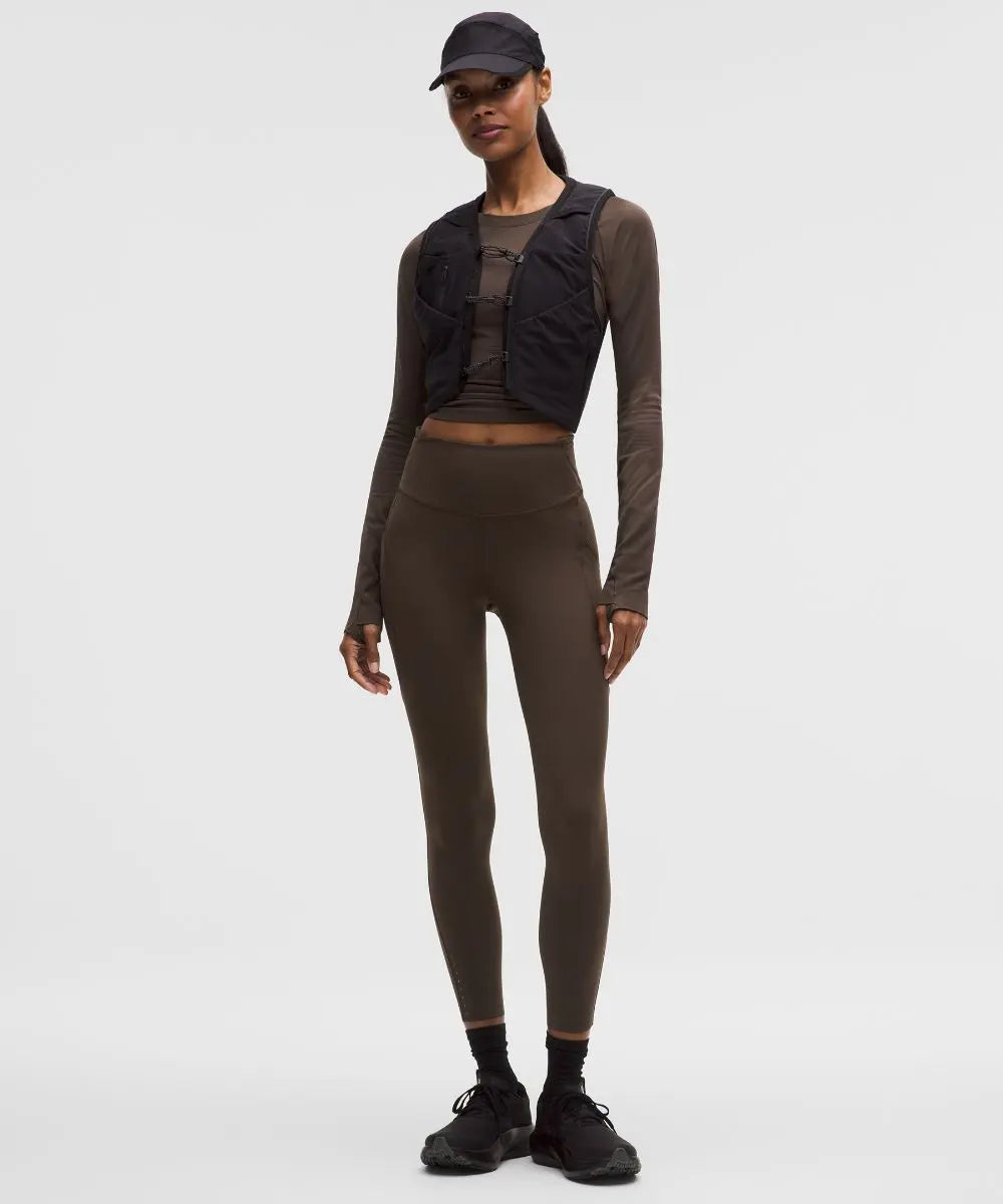 Walnut Crunch Women's Fast and Free High-Rise Tight Pocket Lululemon