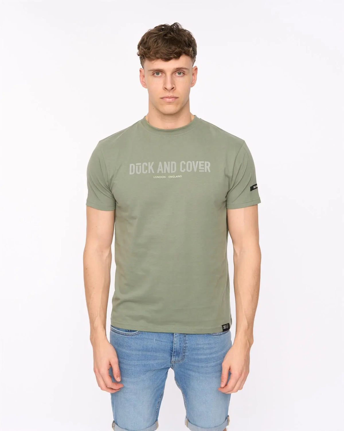 Walpole T-Shirt Olive Duck and Cover