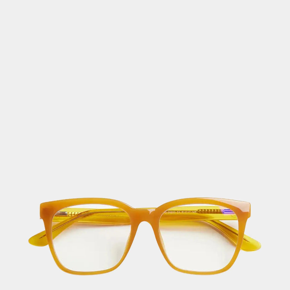 Warm Apricot Shawn Glasses Barner